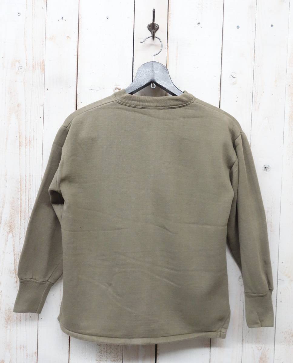 VINTAGE ヨーロッパ古着 ＊ハンガリー軍　1960'S ＊Hungarian Army Sweat-Shirts ＊スウエットシャツ　トレーニングシャツ 48＊裏起毛仕様_画像2