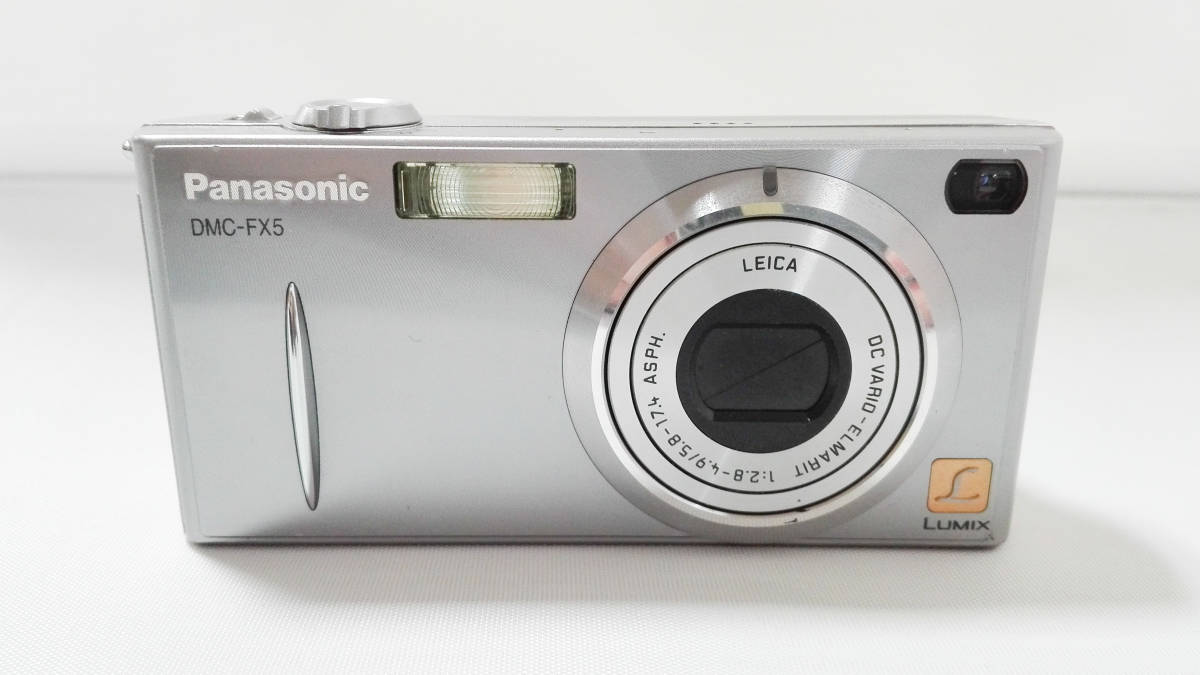 ジャンク Panasonic LUMIX DMC-FX5 コンパクトデジタルカメラ 訳あり_画像1