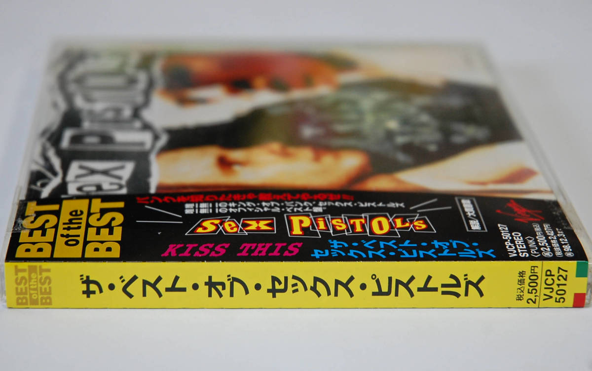 ♪SEX PISTOLS【KISS THIS～ザ・ベスト・オブ・セックス・ピストルズ】CD[国内盤]♪_画像4
