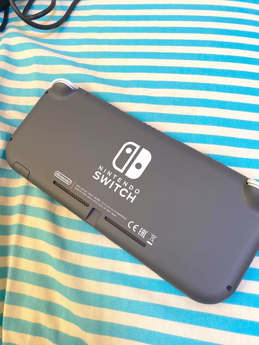 【動作確認済】Nintendo Switch LITE グレー