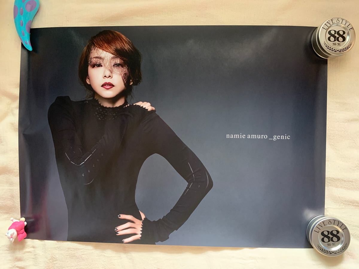 安室奈美恵 ポスター genic LIVESTYLE REVOLUTION クリスタル 安室奈美恵 ポスター genic LIVESTYLE REVOLUTION クリスタル