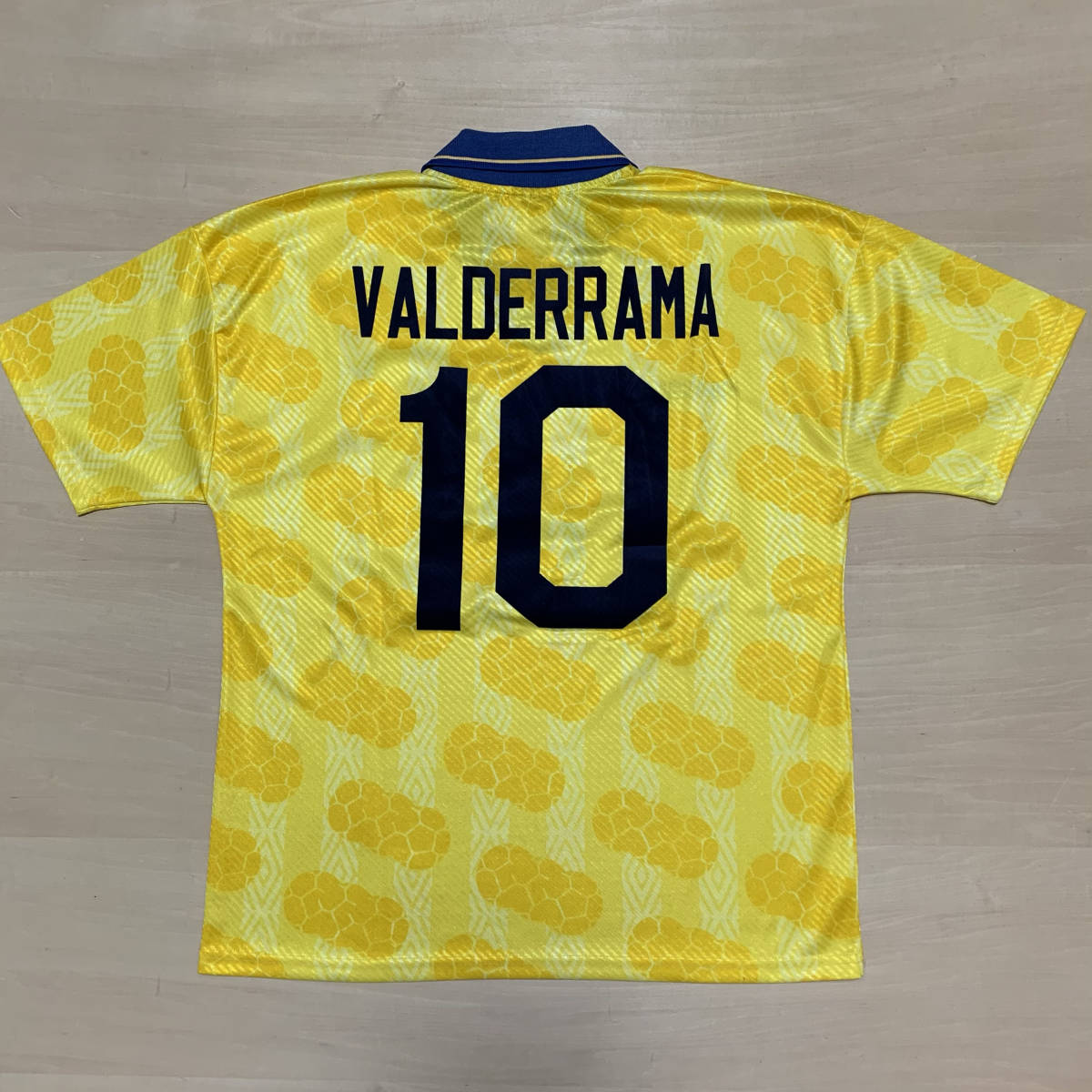 1994 94 コロンビア代表 カルロス バルデラマ ユニフォーム アンブロ アメリカ W杯 日本代表 ハメス 美品 当時物 Columbia Balderrama