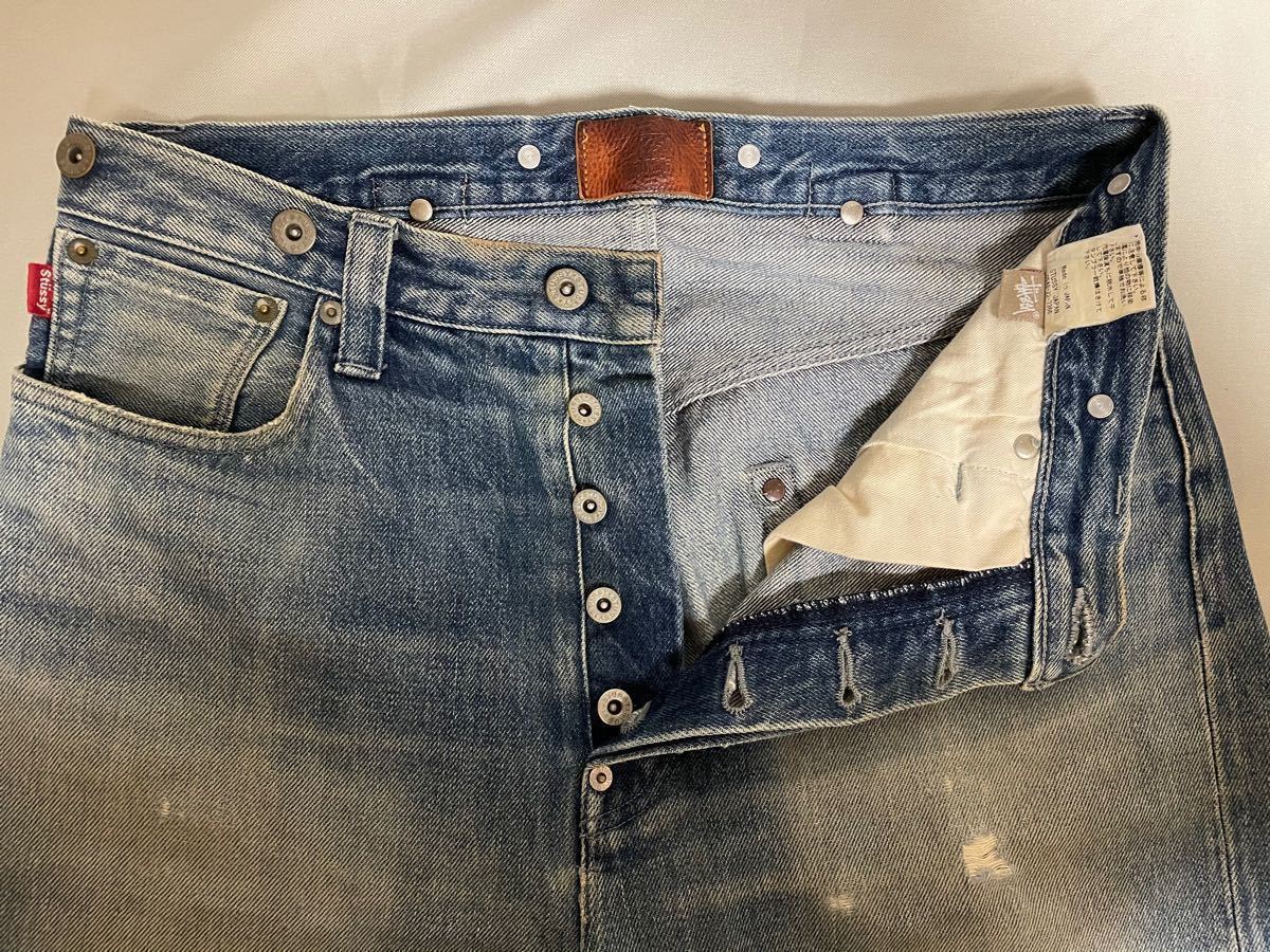 STUSSY/ステューシー デニムパンツ(サスペンダー仕様) サイズ32 STUSSY/ステューシー デニムパンツ(サスペンダー仕様) サイズ32