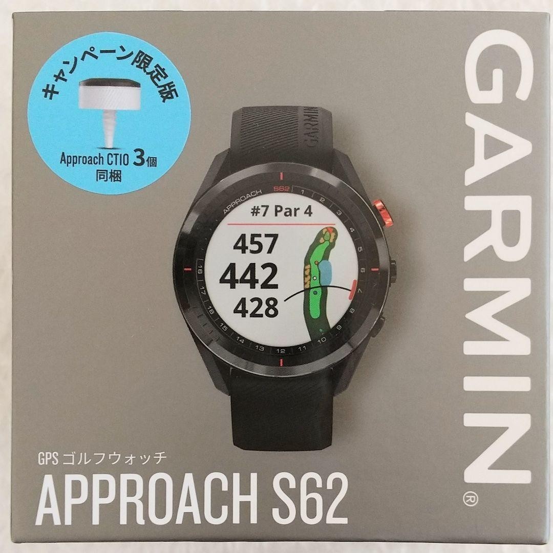 限定CT10付 新品GARMIN ガーミンS62 黒 ブラック(¥58,000) - bvepl.com