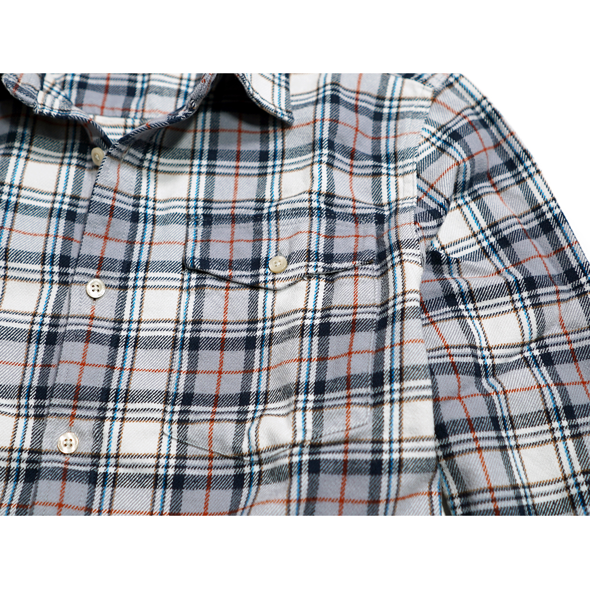 【新品本物 USA購入】THE NORTH FACE ノースフェイス■ ARROYO FLANNEL SHIRT ■ Tグレー / M ■フランネル ネルシャツ 海外限定_画像4