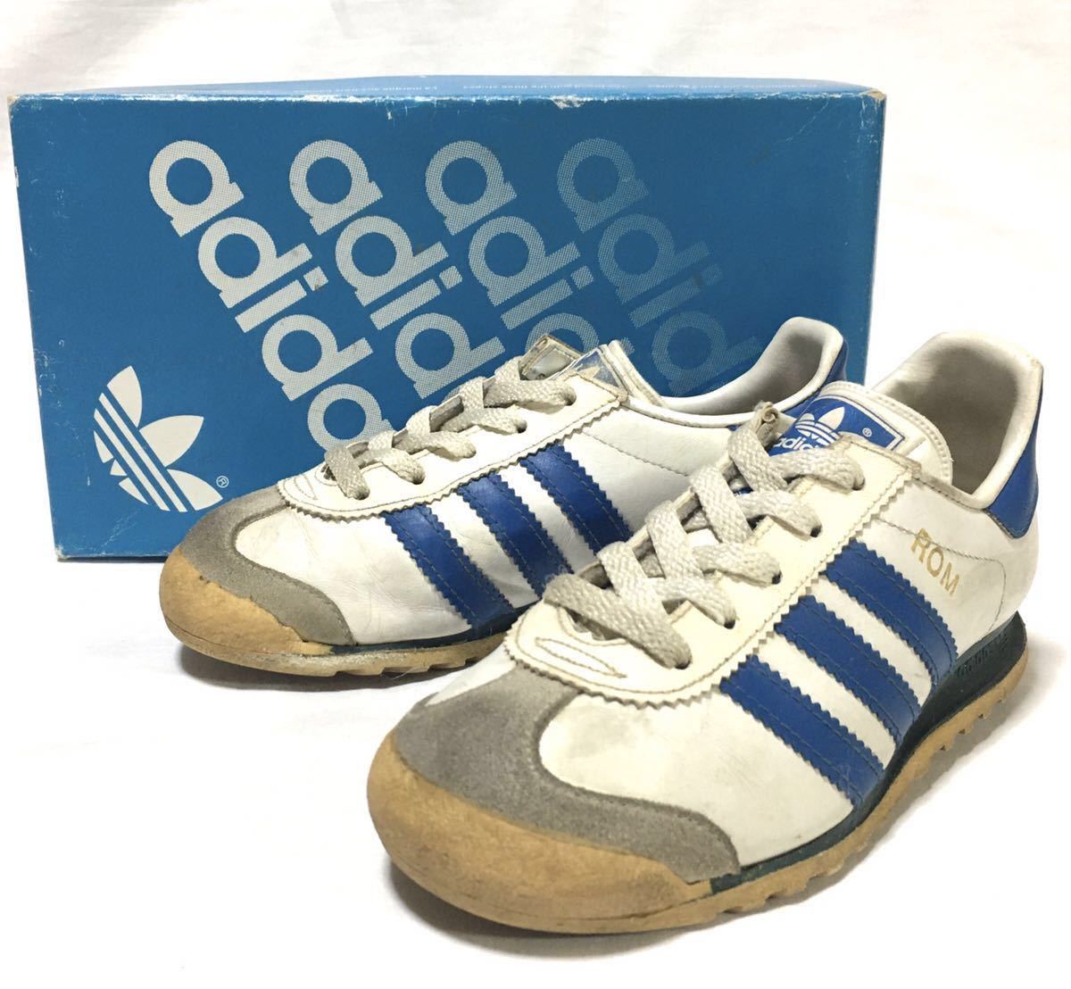 Yahoo!オークション - 【80s】西ドイツ製 adidas ROM アディダス ロ...