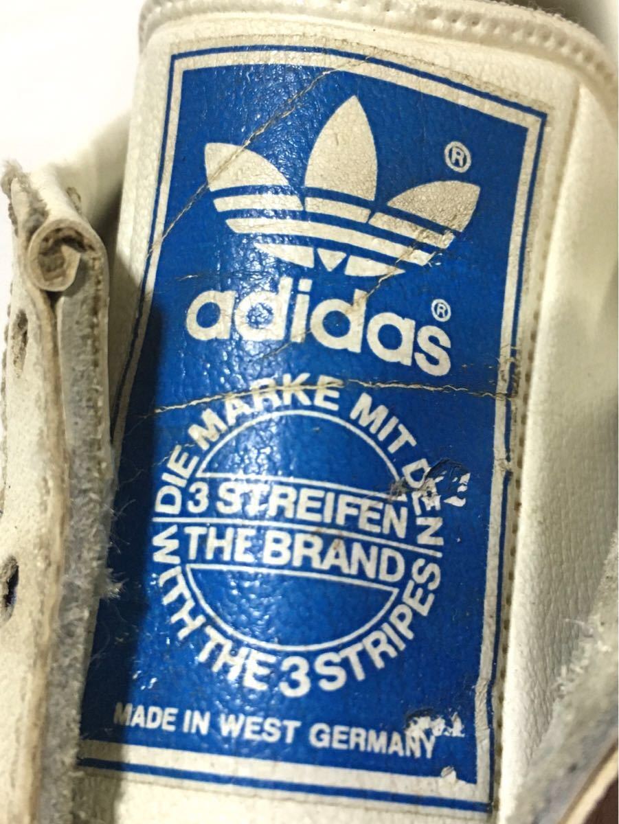 西ドイツ製 adidas 20㎝ ROM アディダス オリジナル キッズ シューズ 新品/正規品 レア アディダス ヴィンテージ レザー レザージャケット