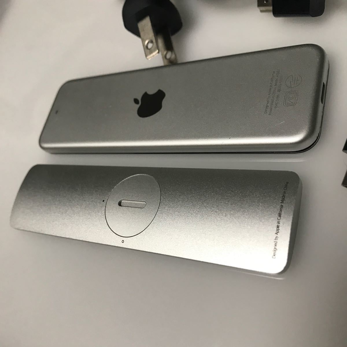 Apple TV アップルテレビ 第4世代 64GB 純正セット 箱なし Siri remote(リモコン黒)のみ=ジャンク Apple tv用 Siri remote ジャンク リモコン