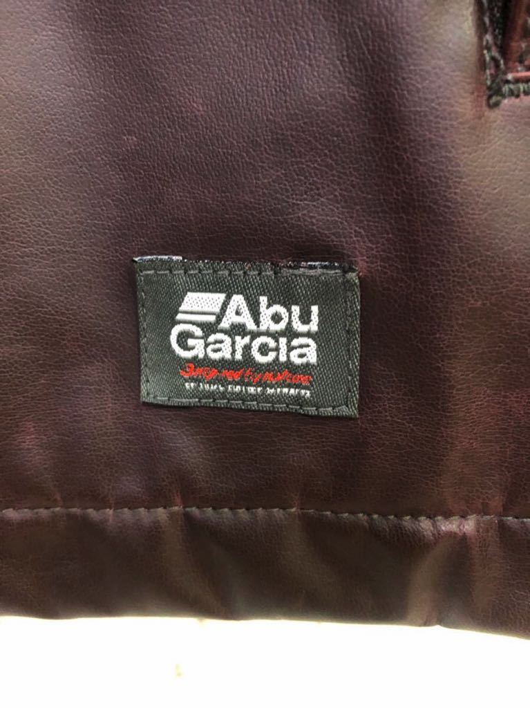 人気！ Abu Garcia アブガルシア メンズ フルジップジャケット キルティング ラミネート加工 ブラウン系 Lサイズ 釣り フィッシング 新規×_画像5