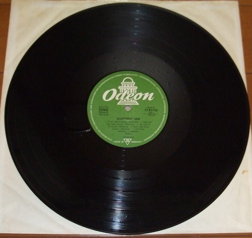 Beatles Something New German mono Odeon O83756　ビートルズ・サムシングニュー・モノラル・ドイツ盤