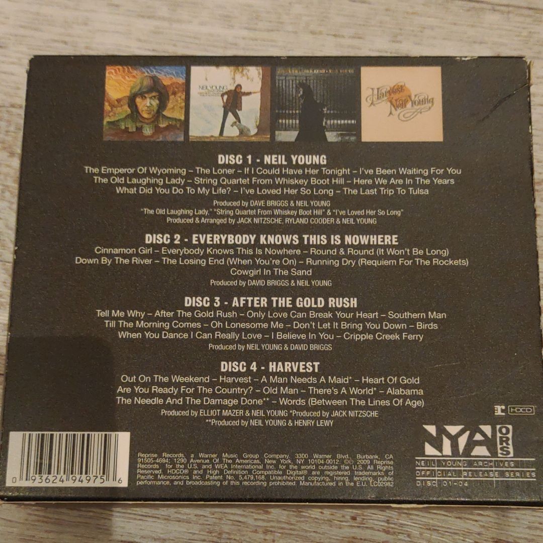 NEIL YOUNG  OFFICIAL RELEASE SERIES 