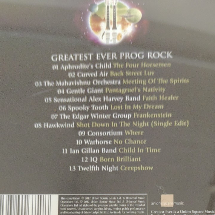  Greatest Ever! - Prog Rock：The Definitive Collection　　