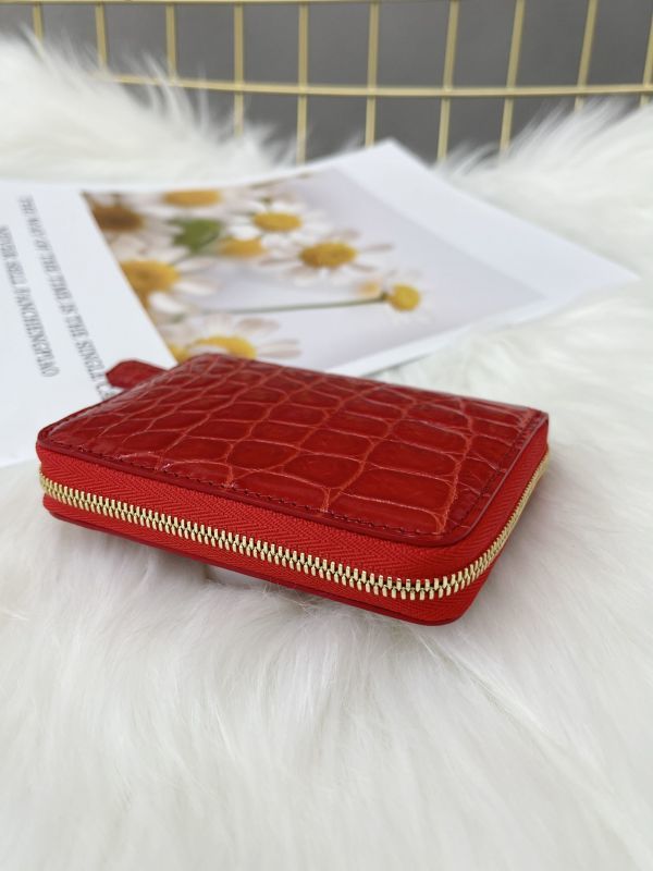 綺麗色【小銭入れ】 クロコダイル シャイニング 財布 ワニ革 カード