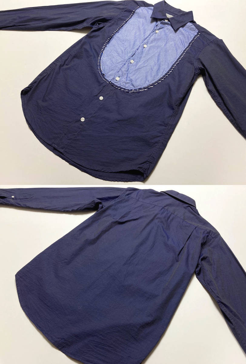 GALLEGO DESPORTES ギャレゴデスポート ドレスシャツ フランス製 アダムエロペ別注_画像9