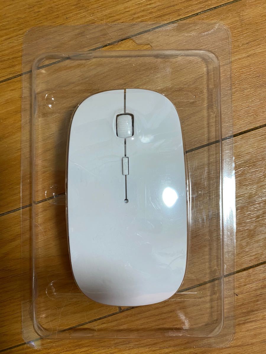 ワイヤレスマウス 無線マウス USB 白 ホワイト