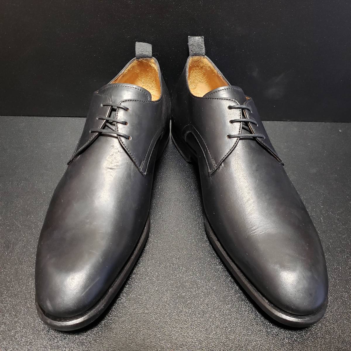 【希少！！】 エリアマウリッツィ（Elia Maurizi） 43.5 黒 イタリア製革靴 28.0cm以上