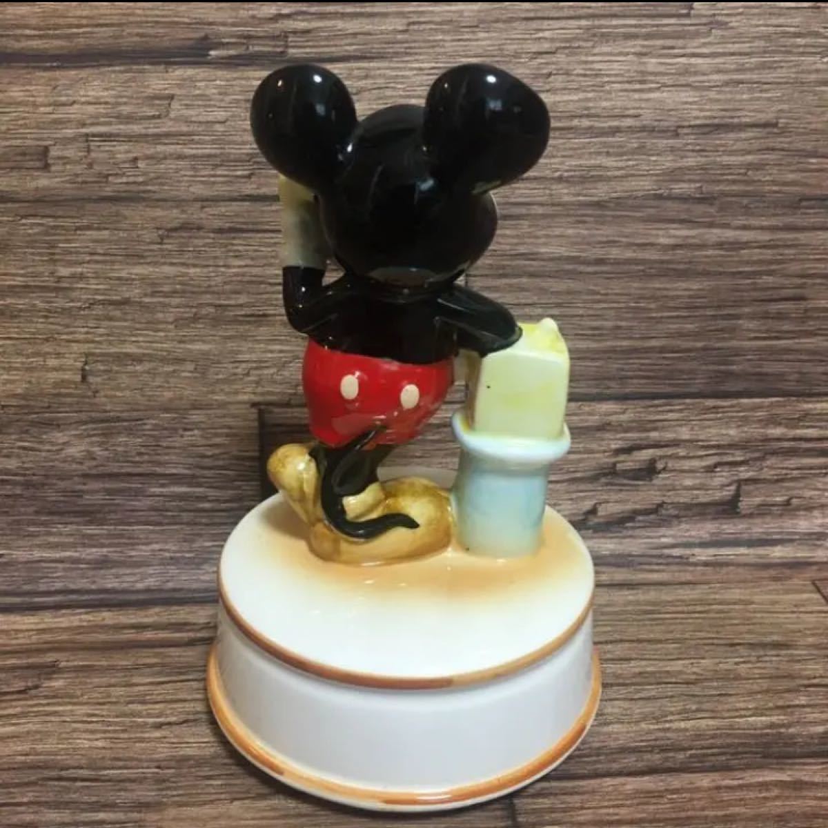 オルゴール 陶器 ミッキー ディズニー スモールワールド 小さな オルゴール 陶器 ミッキー ディズニー スモールワールド 小さな