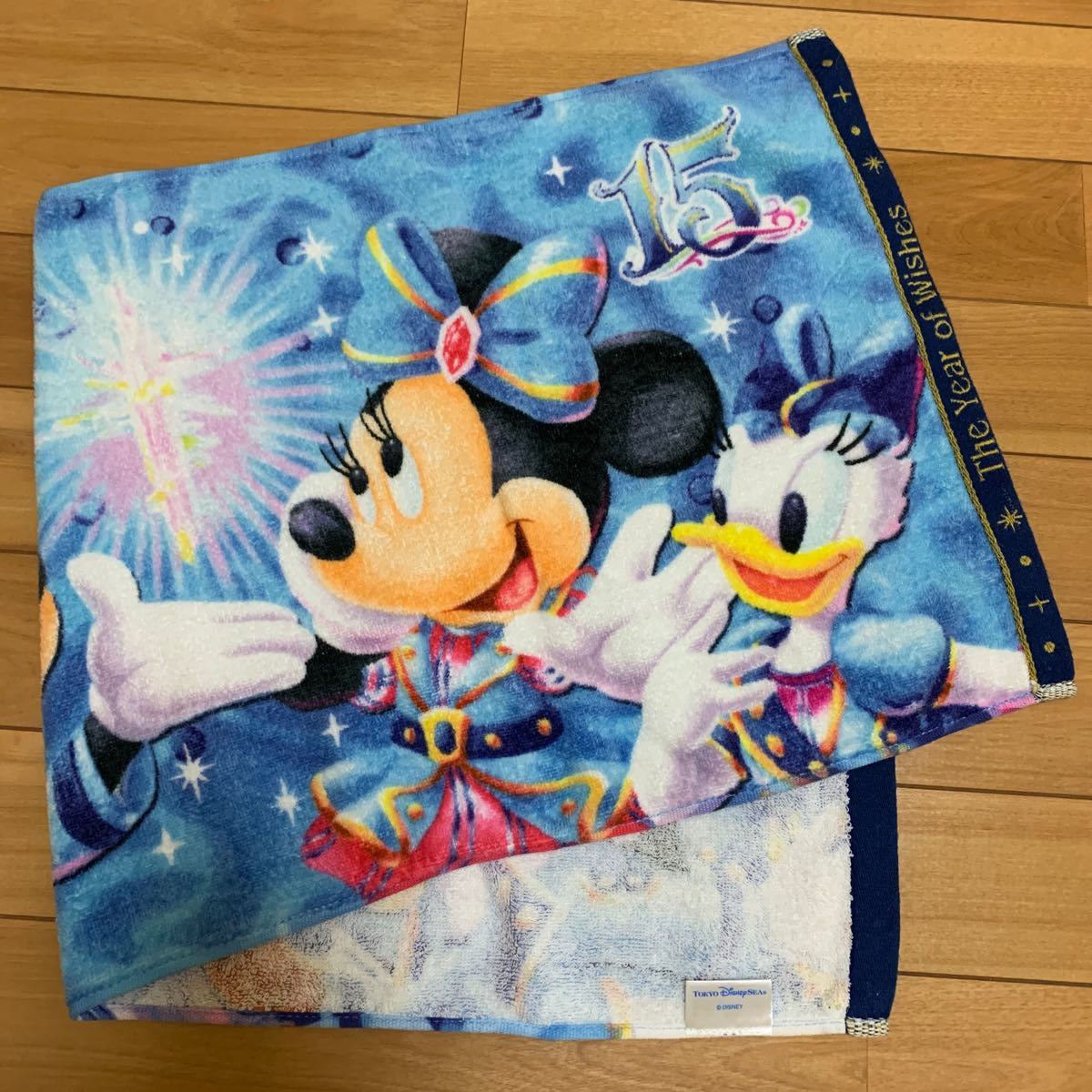 Paypayフリマ 東京ディズニーシー15周年 フェイスタオル Paypayフリマ 東京ディズニーシー15周年 フェイスタオル