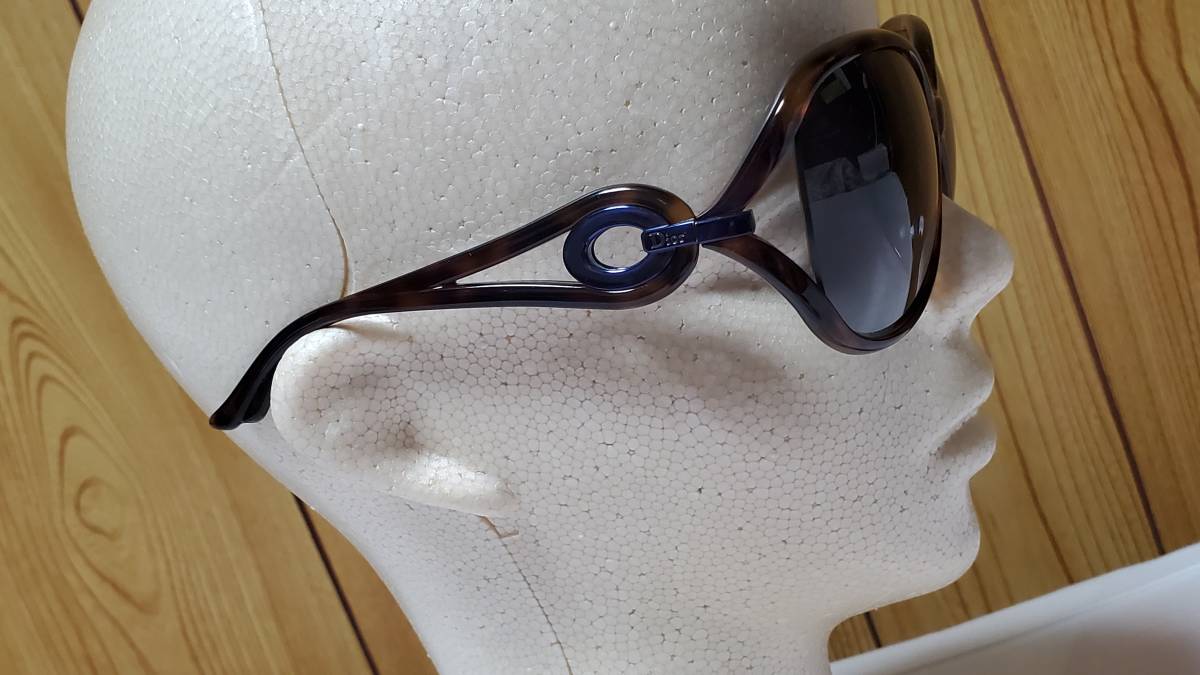  regular superior article hyde put on same type Dior Dior feather Temple sunglasses black series navy blue midnight blue × tortoise shell man and woman use possible * glasses men's & lady's 