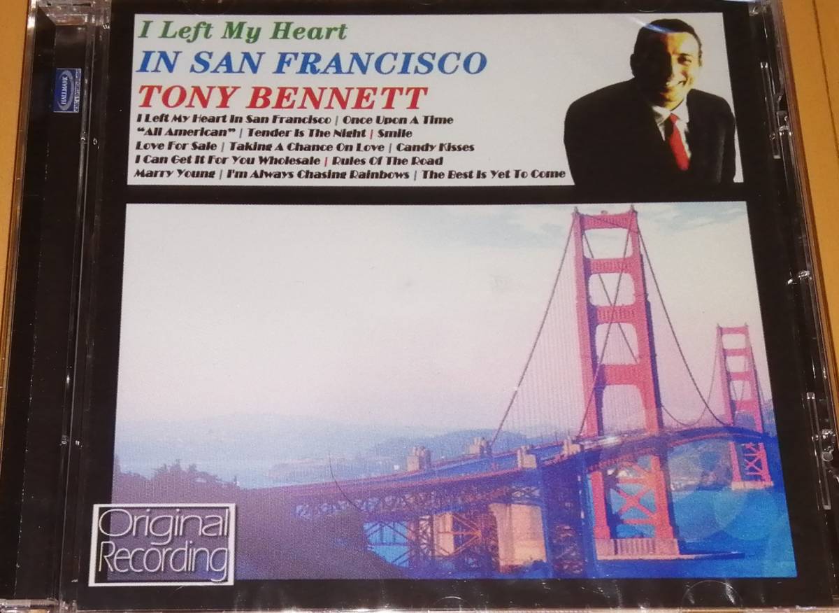新品CDトニー・ベネット/霧のサンフランシスコ他全12曲_画像1