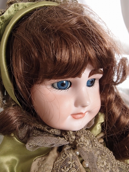 ビスクドール アンティーク 人形 全身ビスク 51cm