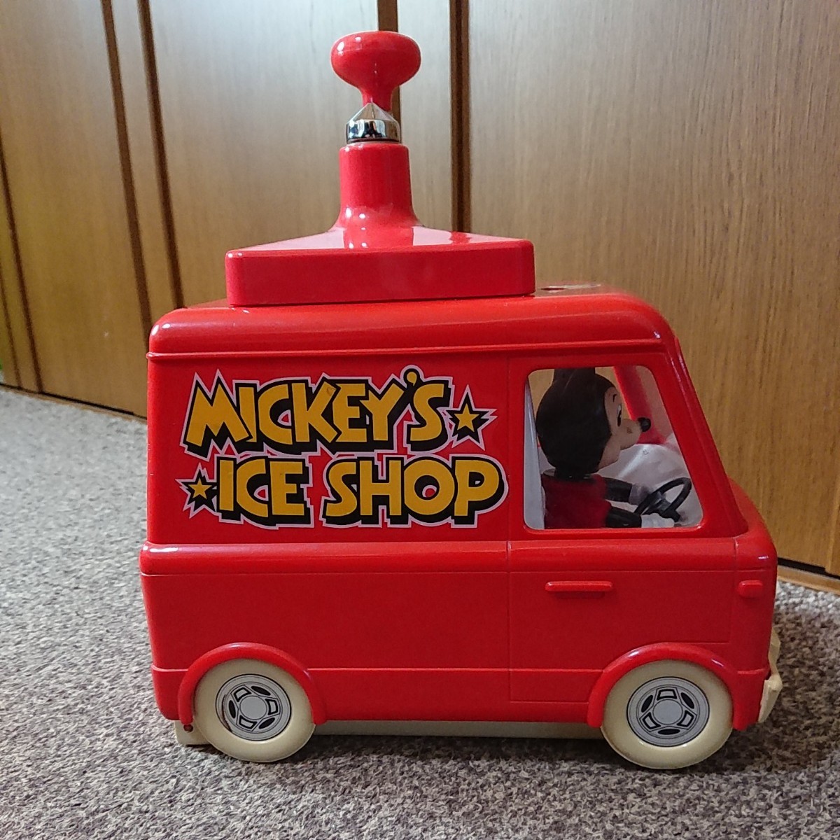 象印 ディズニー 昭和レトロ かき氷機 ミッキーマウス 日本製 MD-1000