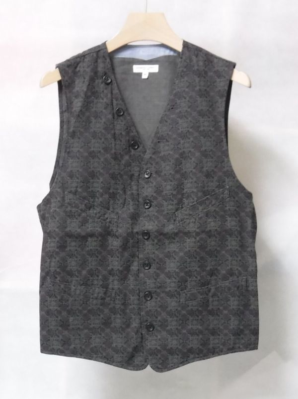 16SS Engineered Garments engineered garments Cinch Vest Java Clothsinchi the best M total pattern 