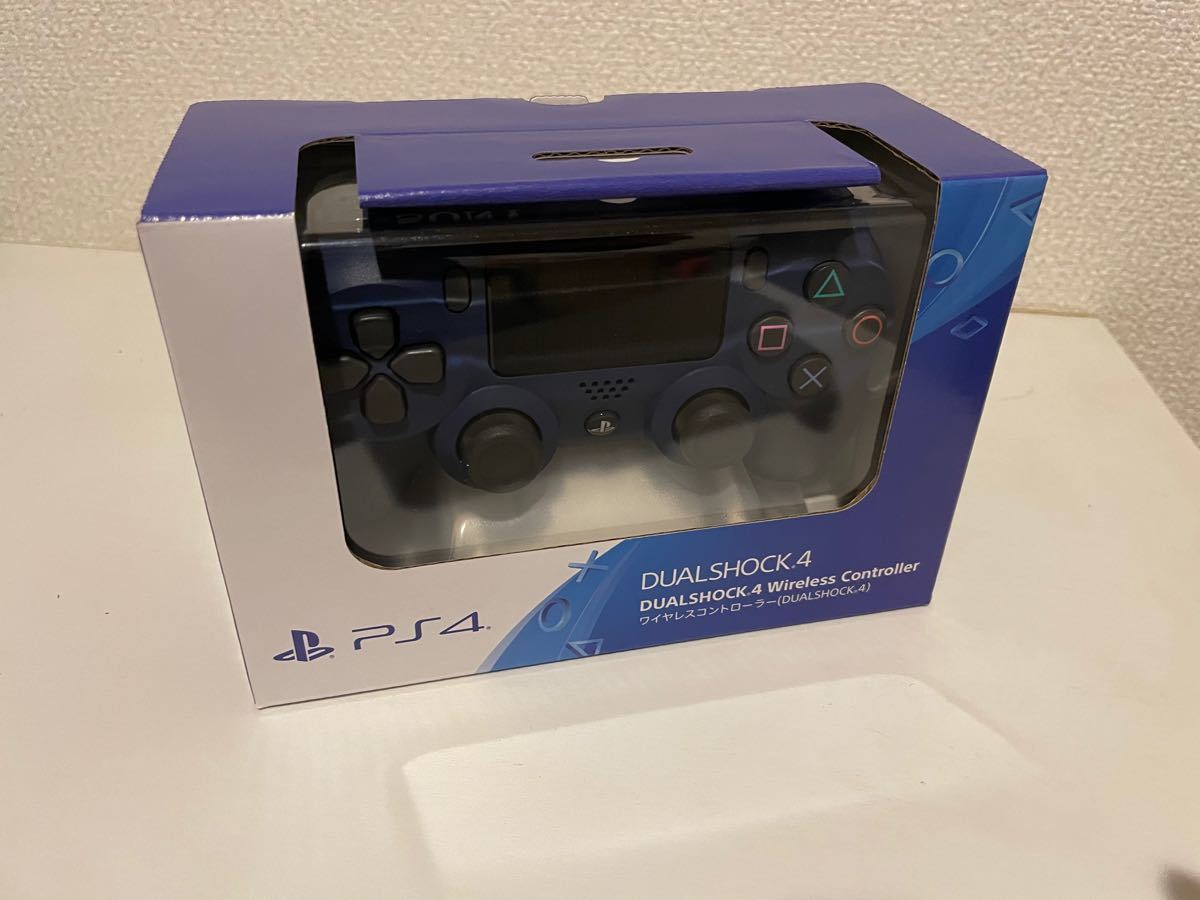 PS4 純正コントローラー ミッドナイト ブルー
