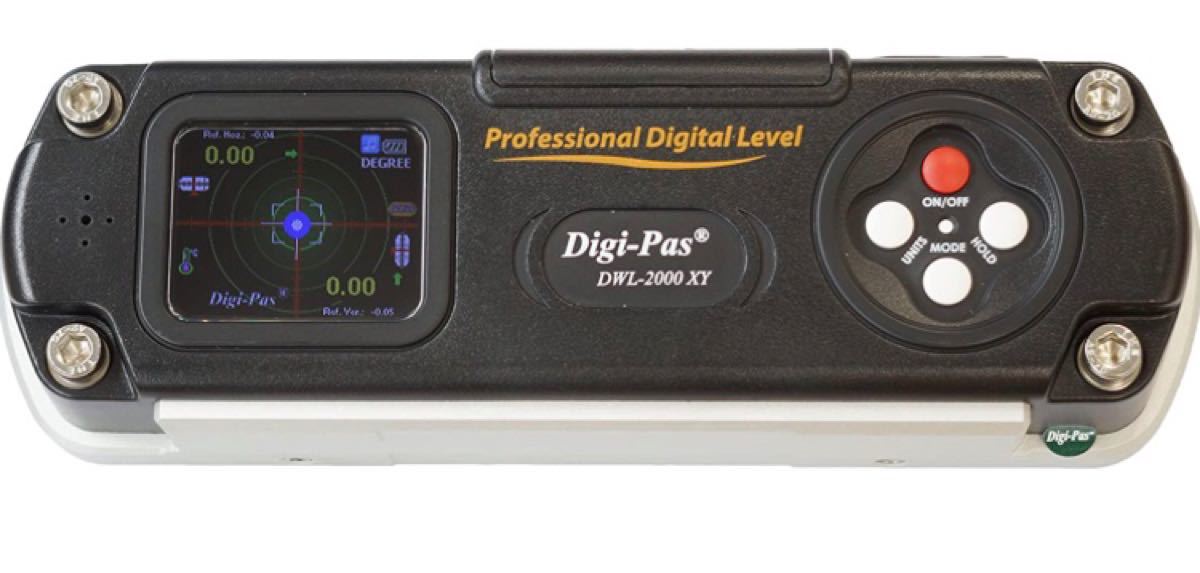 DigiPas 2軸 高精度デジタル水準器 水平器 角度計 傾斜計 DWL2000XY