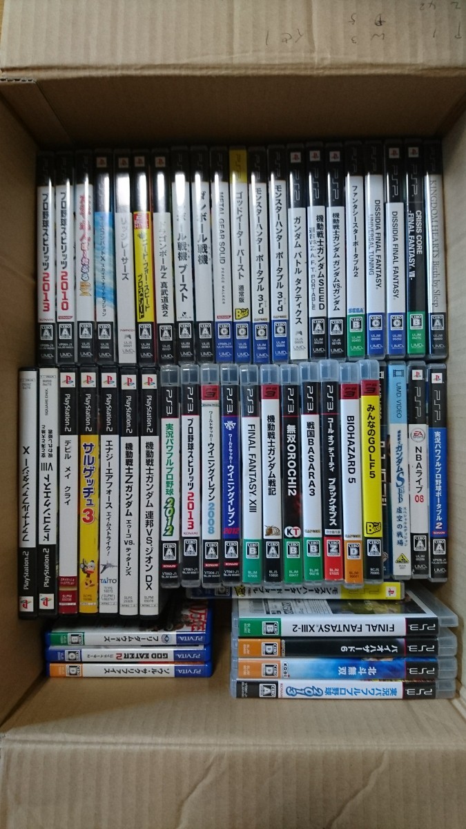 PS3 PS2 PSP PSVita まとめ売り