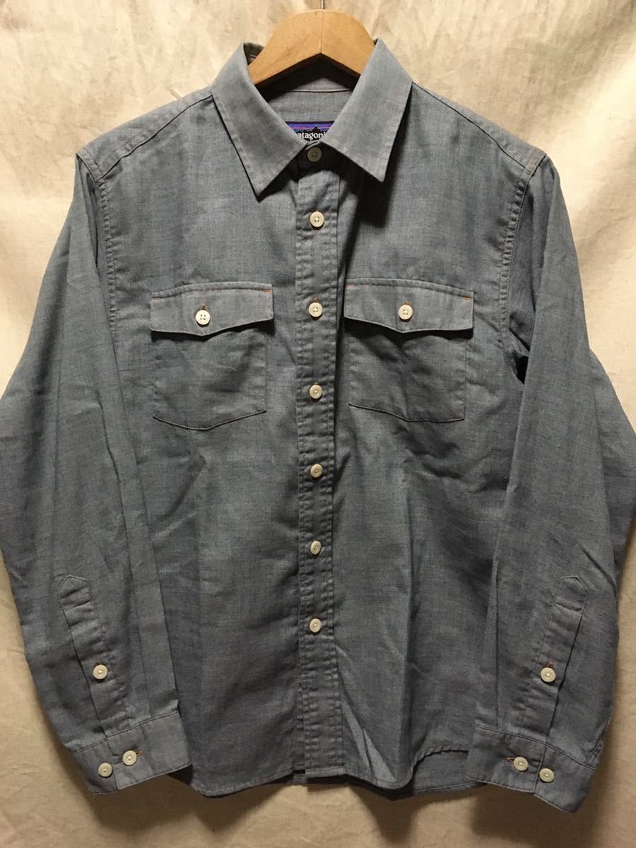 最安値に挑戦! 美品 patagonia surf シャンブレーシャツ ワーク 廃番