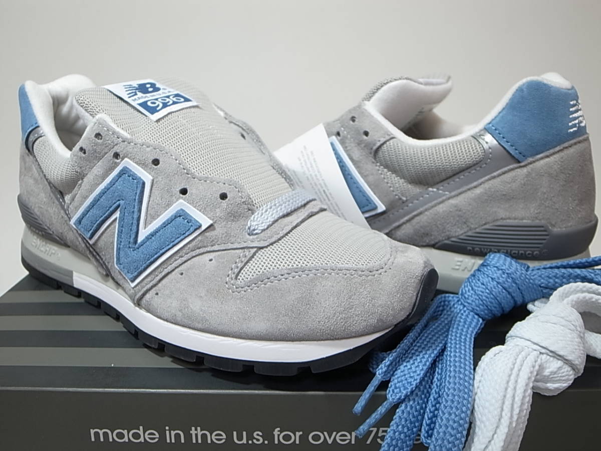 [ free shipping prompt decision ]NEW BALANCE USA made M996ABC 24cm US6 new goods ABC-MART establishment 40 anniversary commemoration ABC mart 40th Anniversary gray GRAY suede American made 