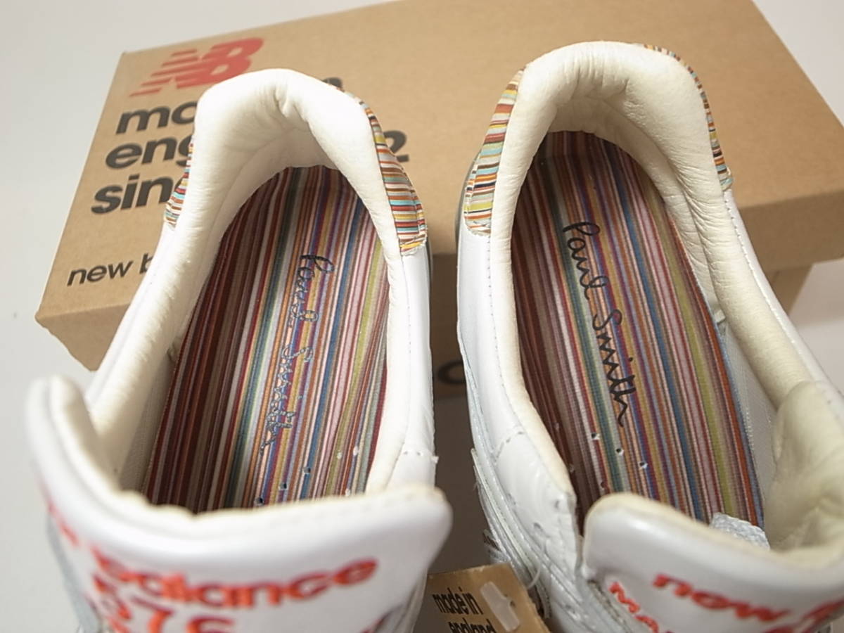 送料無料 即決】PAUL SMITH x NEW BALANCE UK製 W576PSW 22.5cm US5.5