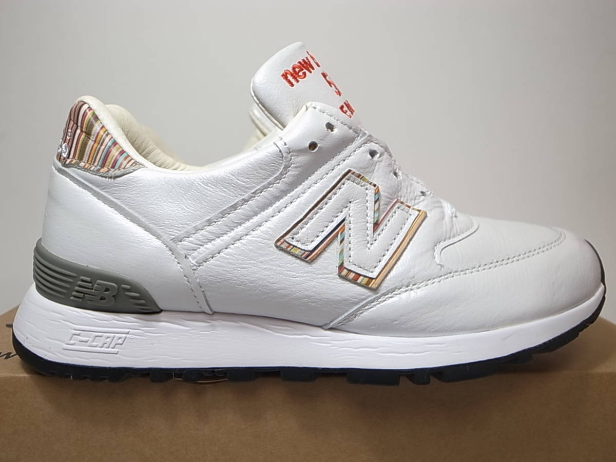 送料無料 即決】PAUL SMITH x NEW BALANCE UK製 W576PSW 22.5cm US5.5