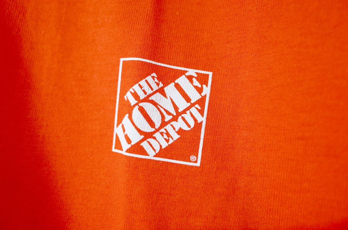 新品　HOME DEPOT ホームデポ Tシャツ　ロゴ　M アメリカ USA PFS DIY ホームセンター アウトドア ガーデニング_画像3