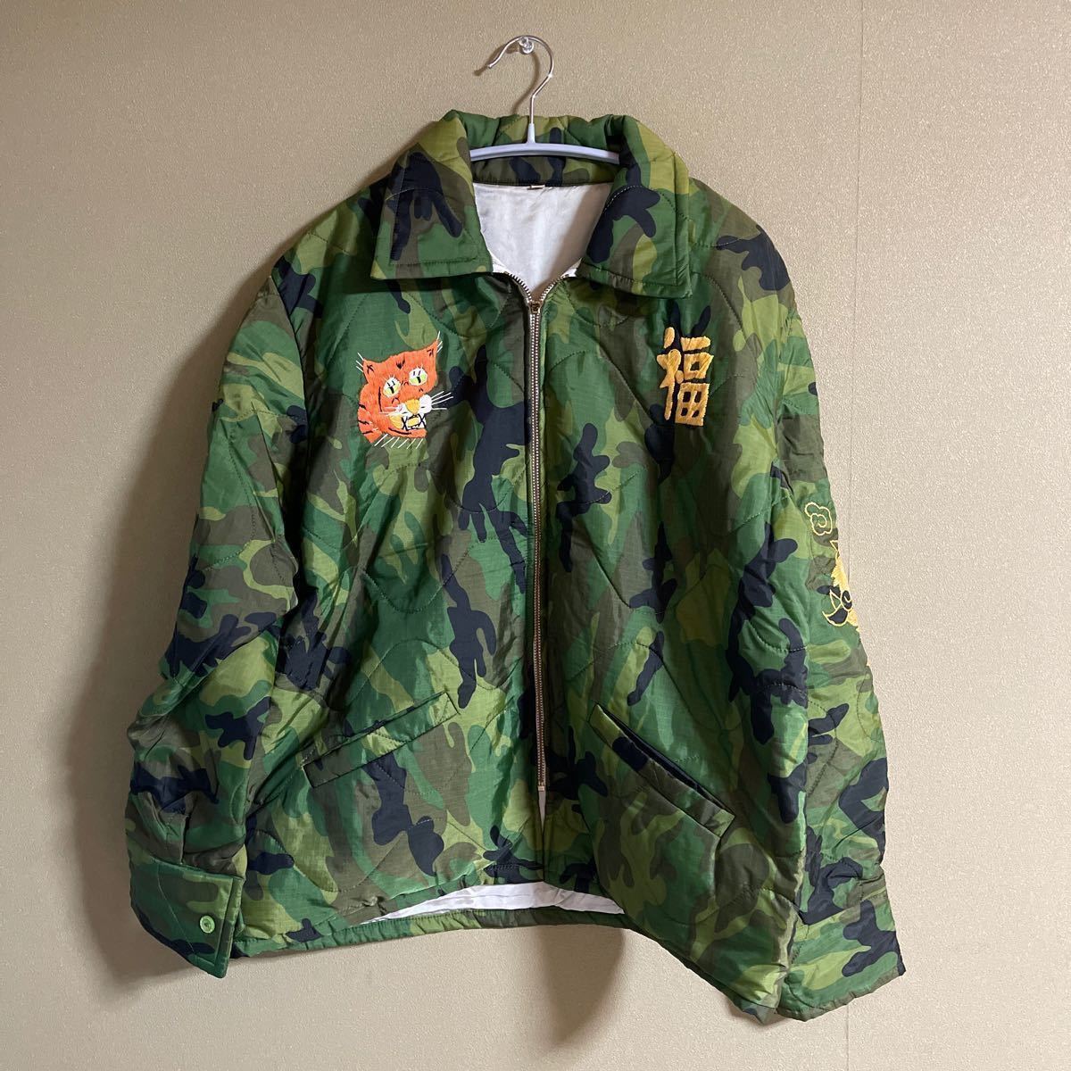 ジョンブル ベトジャン ナイロンキルティングジャケット Mサイズ ジョンブル ベトジャン ナイロンキルティングジャケット Mサイズ