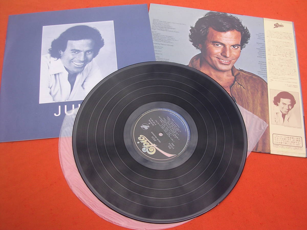 LP・帯◇フリオ・イグレシアス /JULIO / Julio Iglesias　_画像2