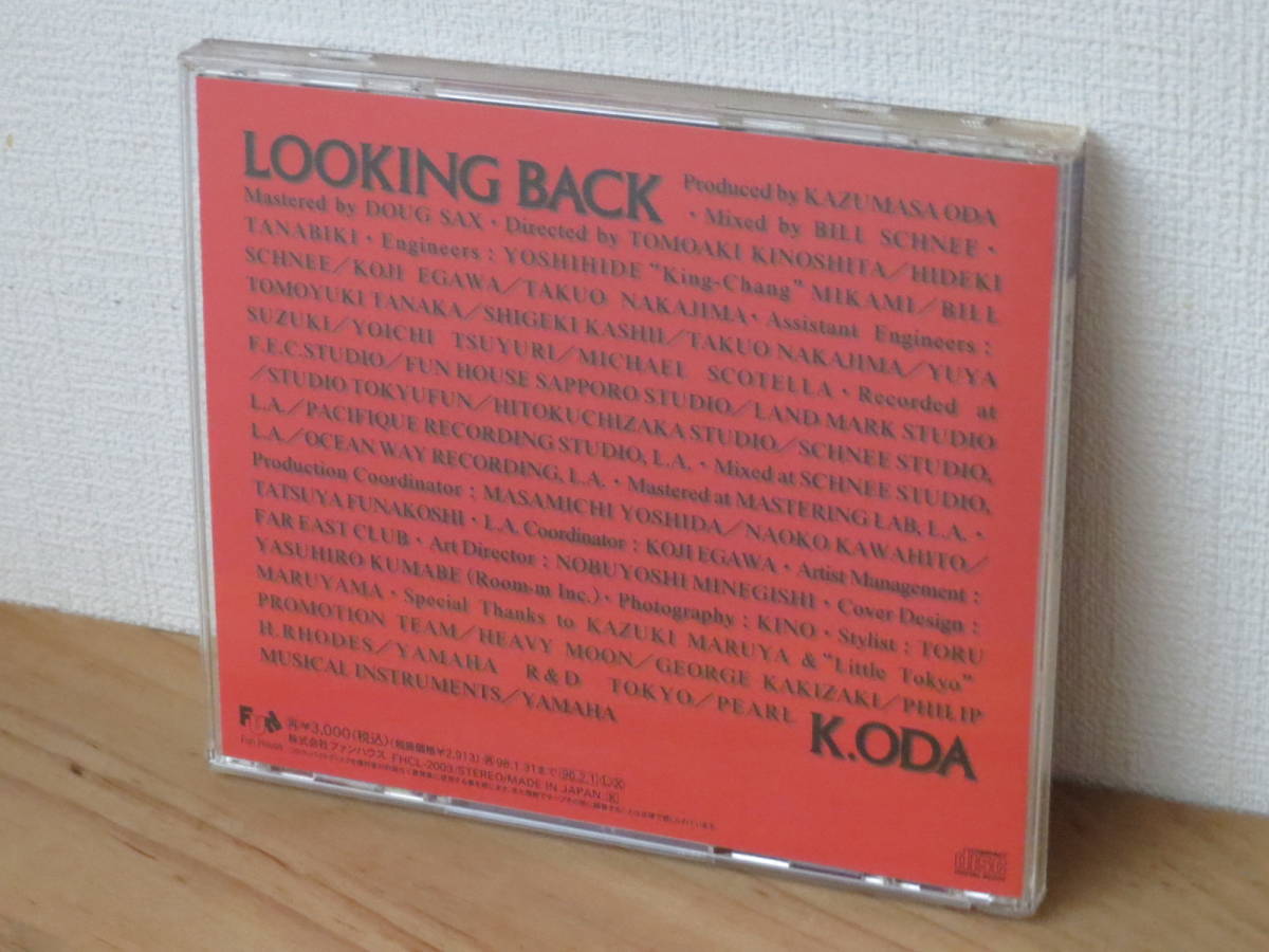 中古 CD 小田和正 K.ODA LOOKING BACK_画像2