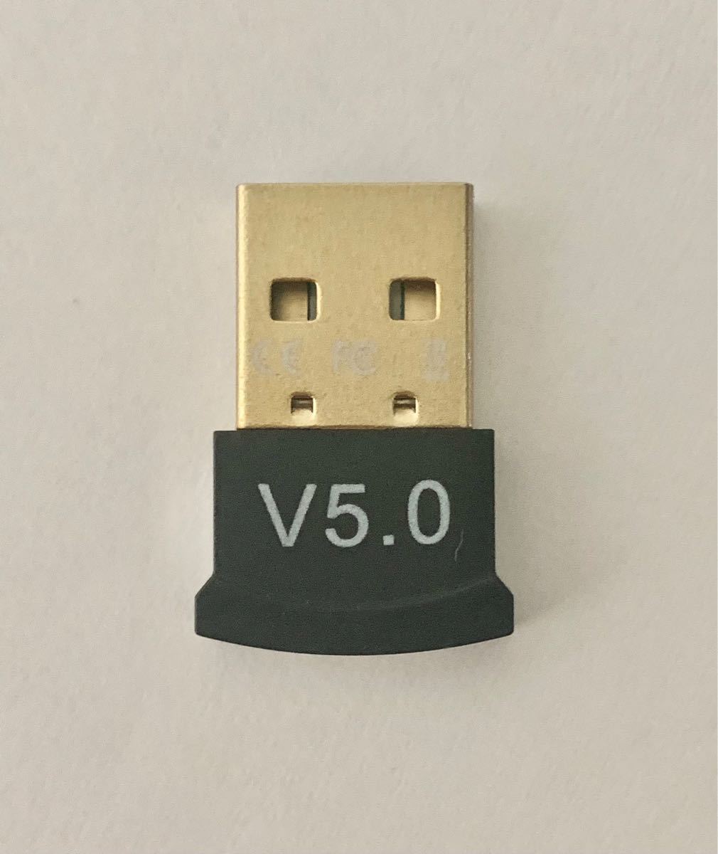 Bluetooth 5.0 USBアダプタ 小型ドングル