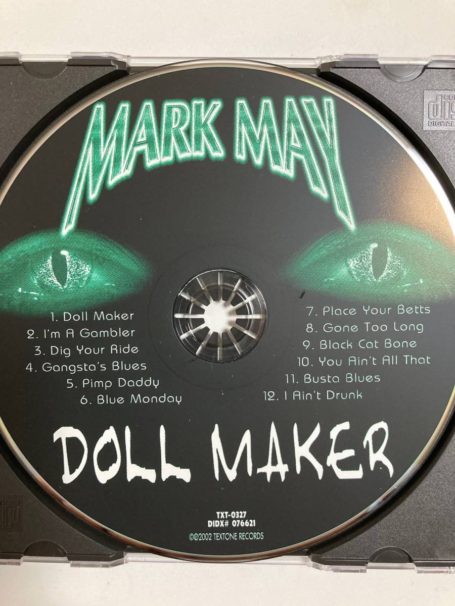【ブルース】マーク・メイ（MARK MAY) 「DOLL MAKER」（レア）中古CD、USオリジナル初盤、BL-558_画像5