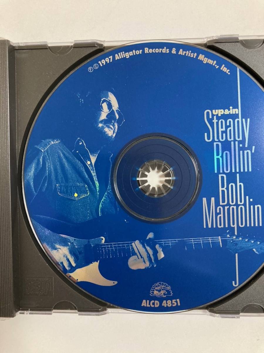 【ブルース】ステディ・ローリン・ボブ・マルゴリン(STEADY ROLLIN' BOB MARGOLIN)「UP & IN」（レア)中古CD、USオリジナル初盤、BL-594_画像5