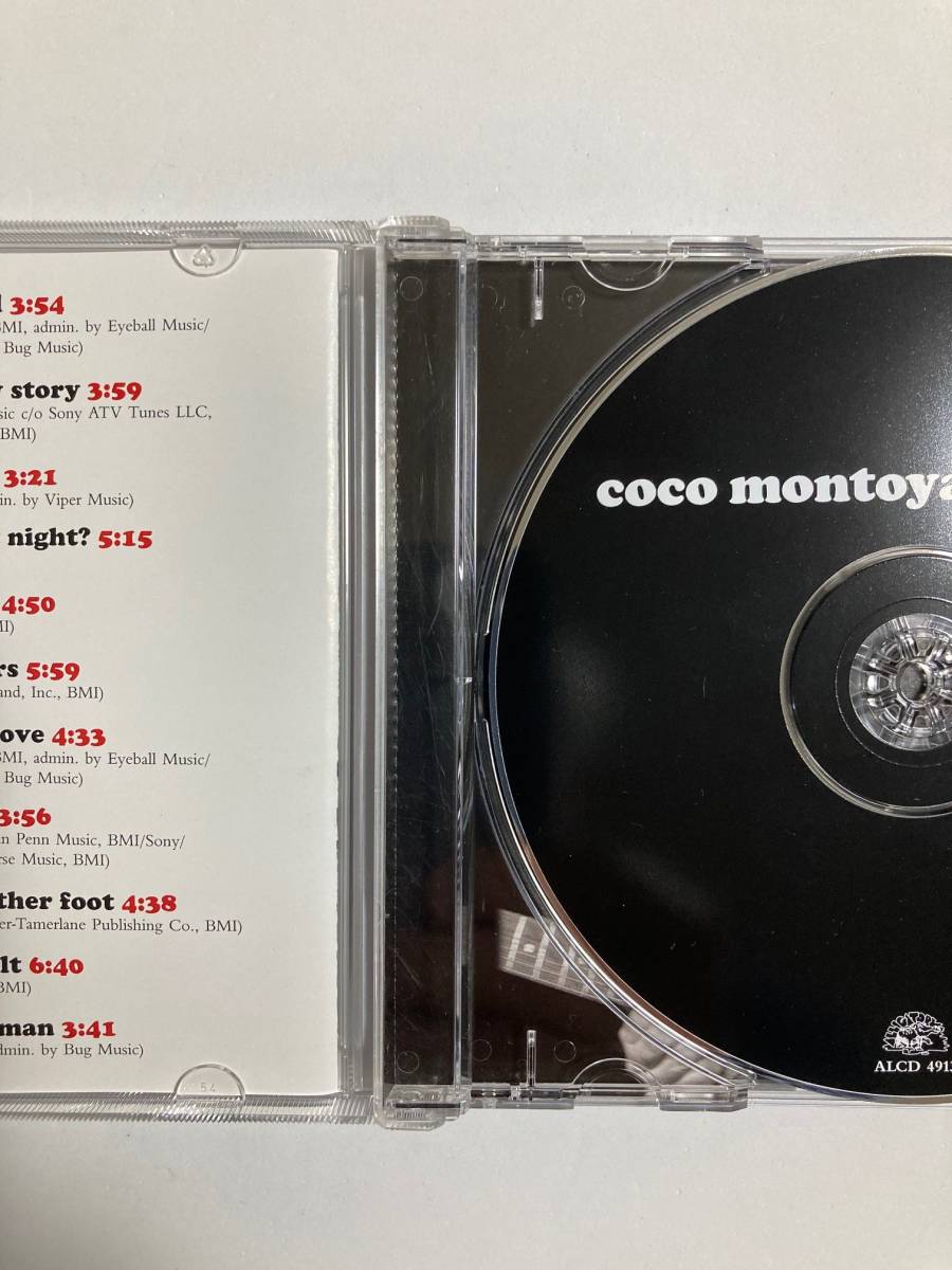 【ブルース】ココ・モントーヤ (COCO MONTOYA）「dirty deal」(レア）中古CD、USオリジナル初盤、BL-608_画像3