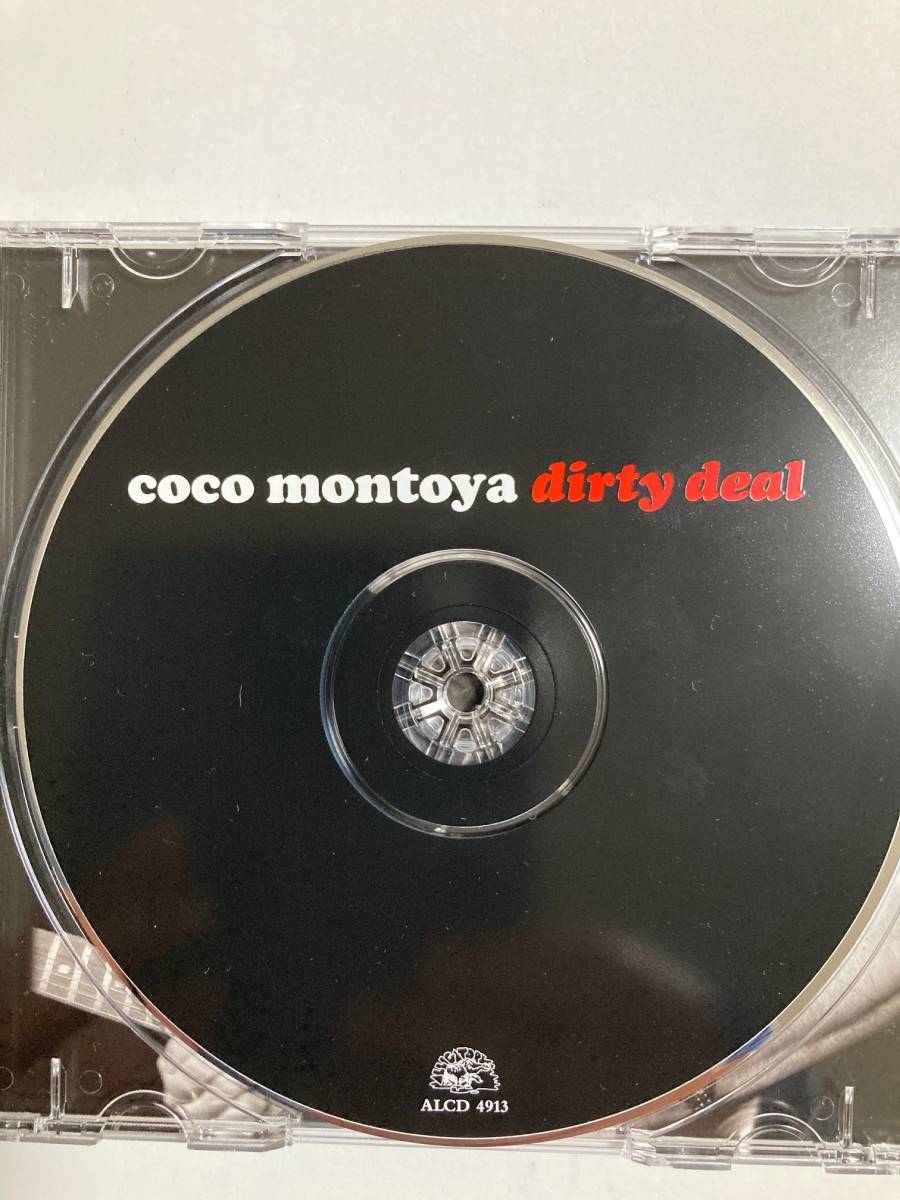 【ブルース】ココ・モントーヤ (COCO MONTOYA）「dirty deal」(レア）中古CD、USオリジナル初盤、BL-608_画像5