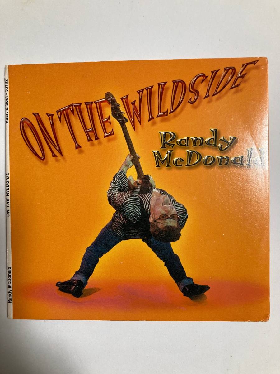 【ブルース】ランディ・マクドナルド（RANDY McDONALD）「ON THE WILDSIDE」(レア)中古CD,USオリジナル初盤、BL-620_画像1