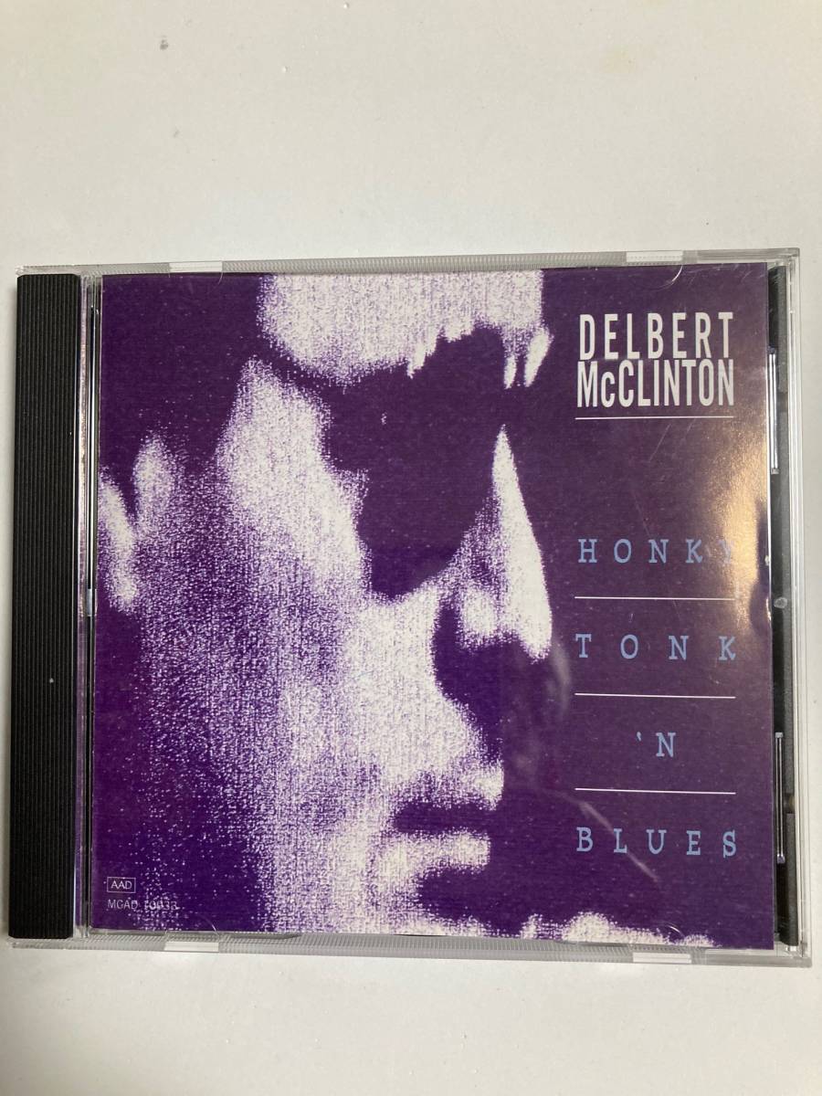 【ブルース】デルバート・マクリントン（DELBERT McClinton)「HONKY TONK ’N BLUES」（レア）中古CD、USオリジナル初盤、BL-630_画像1