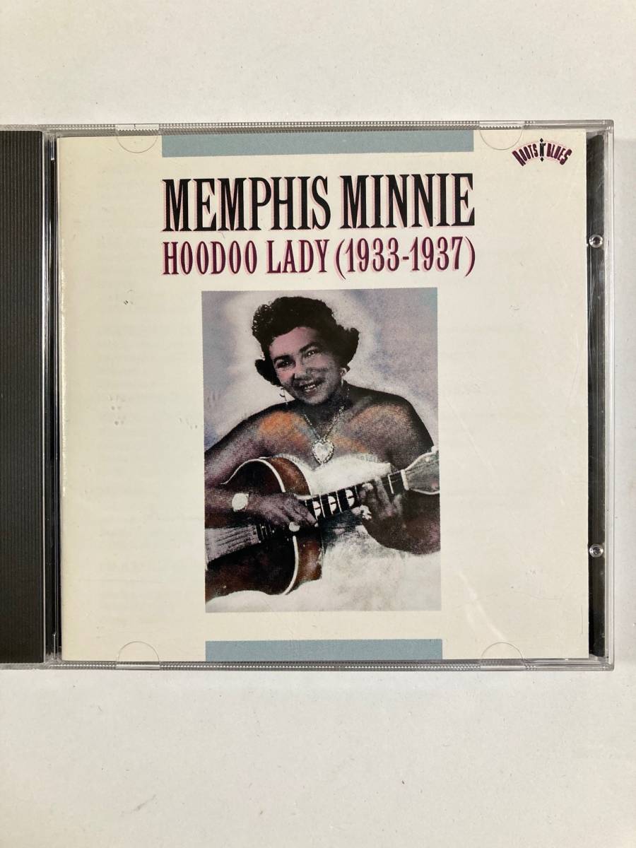 【ブルース】メンフィス・ミニー（MEMPHIS MINNIE）「HOODOO LADY（1933～1937）」(レア)中古CD、USオリジナル初盤、BL-656の画像1