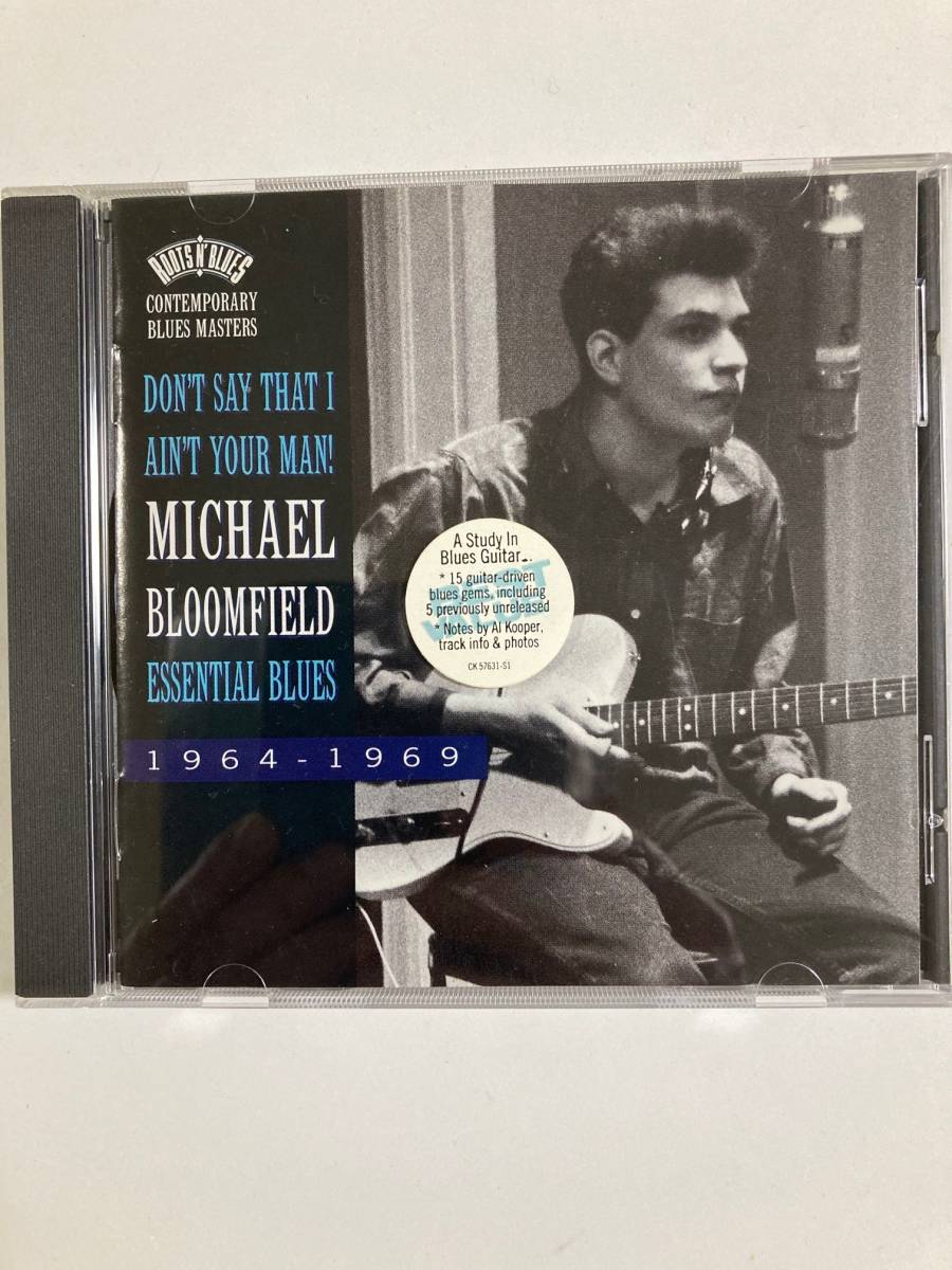【ブルース】マイケル・ブルムフィールド（MICHAEL BLOOMFIELD）「ESSENTIAL BLUES 1964-1969」中古CD、USオリジナル初盤、BL-672_画像1