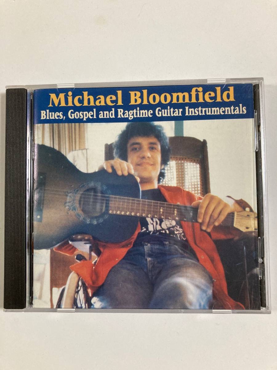 【ブルース】マイケル・ブルムフィールド(MICHAEL BLOOMFIELD「BLUES,GOSPEL and Ragtime Guitar Instrumentals」レア中古CD,US初盤,BL-673_画像1