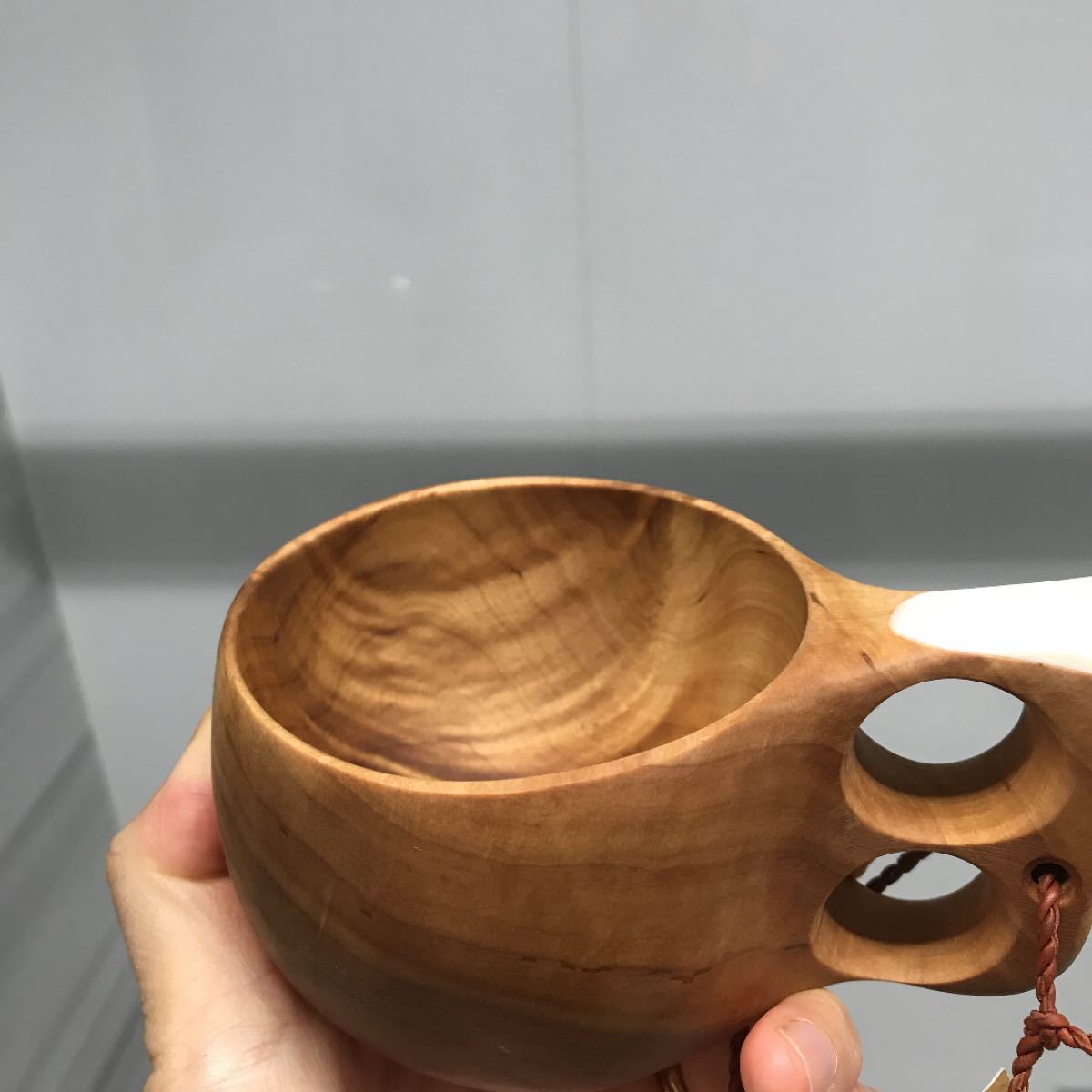 最終価格!ラスト1個!! Koivumaa Kuksa コイヴマー ククサ 角付き 正規品 フィンランド 木製カップ マグカップ