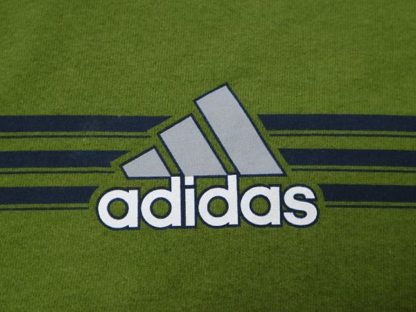 1998年製 デッドストック usa製 L adidas オールド アディダス ビンテージ Tシャツ スポーツパフォーマンス EQUIPMENT エキップメント XXL_画像4